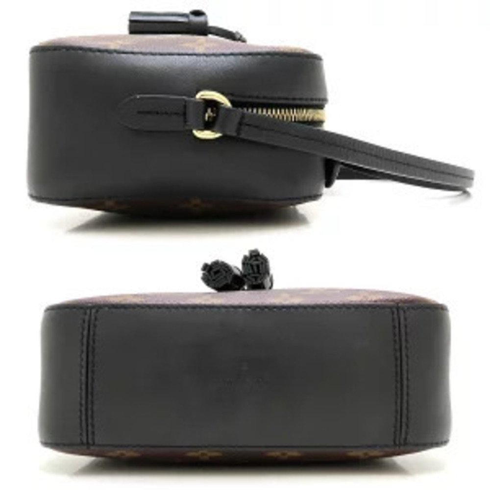 Louis Vuitton Bag Brown Noir Black Monogram Saintonge Shoulder